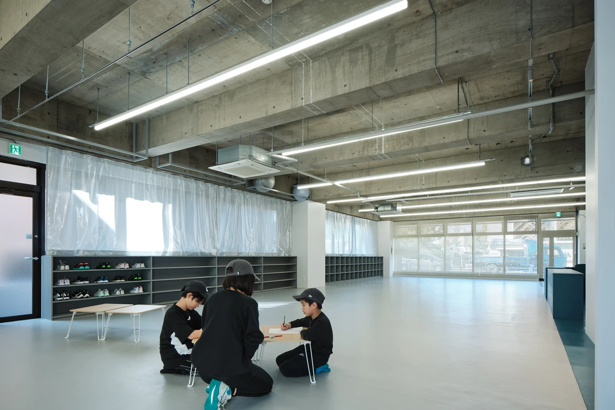スタジオでの学習時間の様子